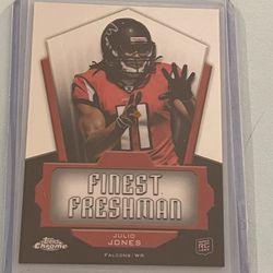 JULIO JONES 2011 Topps Chrome Finest Freshman ROOKIE #FF-JJ Atlanta Falcons