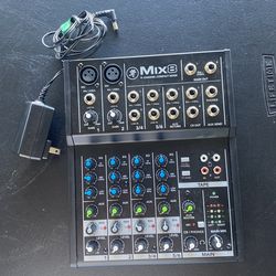 Mackie 8 channel mixer