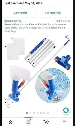 Pool Vacuum Cleaner Kit