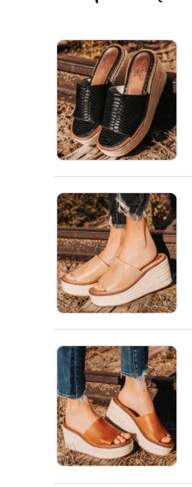 Freebird Wedge Sandals