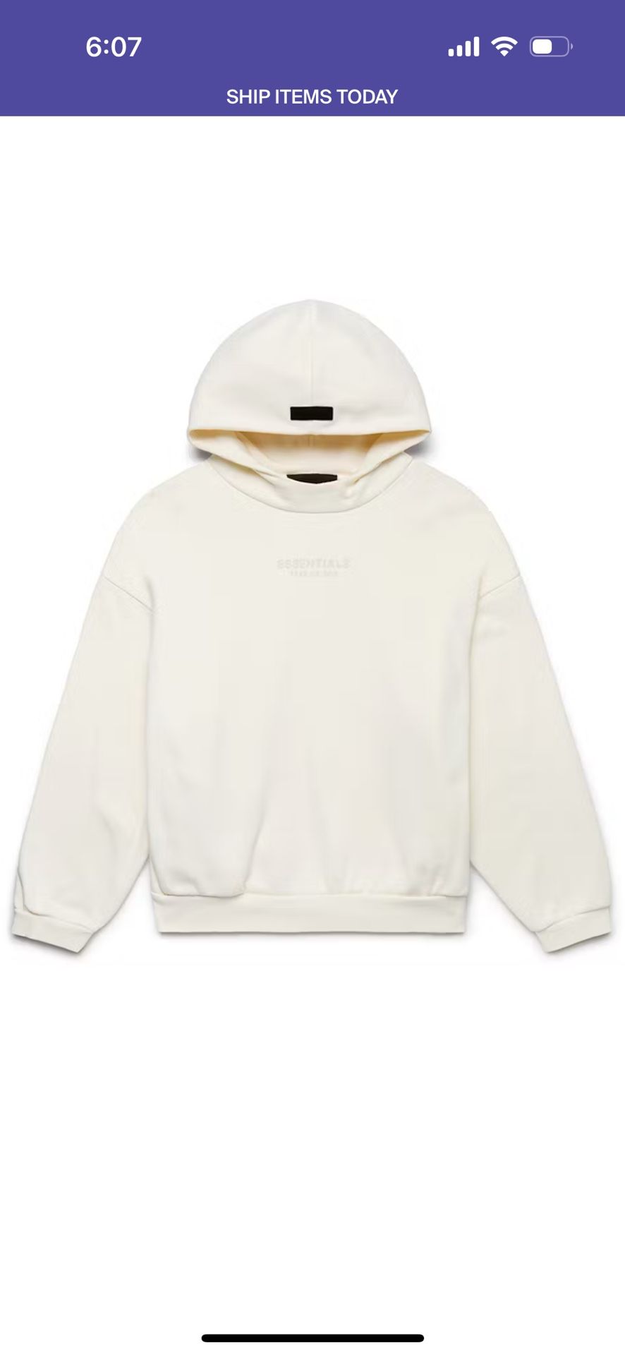 Fear Of Good Essentials Hoodie