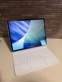 iPad Pro 12.9 with with Magic Keyboard case