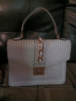 Aldo White Sachel Purse 