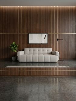 The Monaco Leather Sofa
