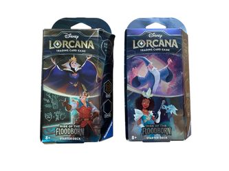 Disney Lorcana trading card game floodborn starter deck