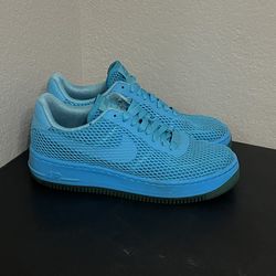 Nike AF1 Low Upstep BR Women's Size 7.5 US Gamma Blue Sneakers