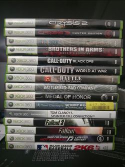 18 xbox 360 games