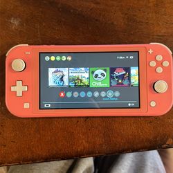 Nintendo Switch Lite W/256 gigabyte SD card