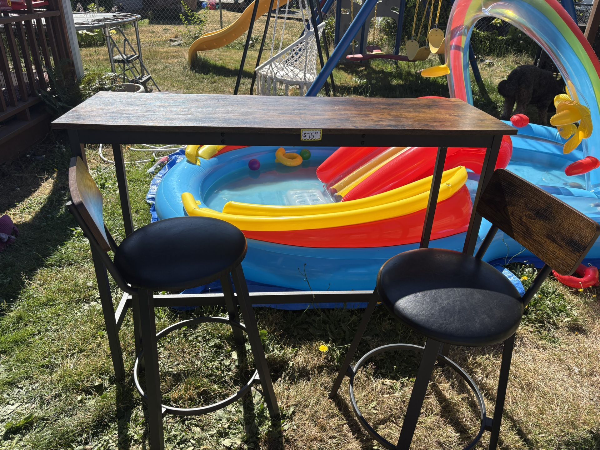 Bar Table and Stooks