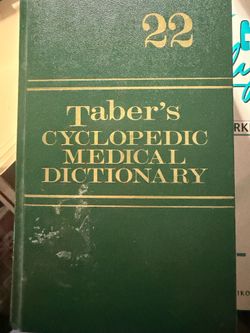 Tabers cyclopedic medical dictionary