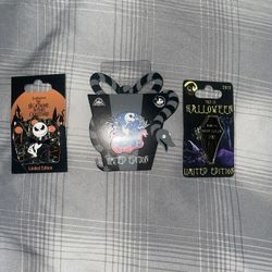 Limited Edition Disney Nightmare Before Christmas Pins