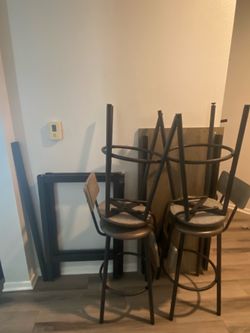 $50 table with 4 chairs