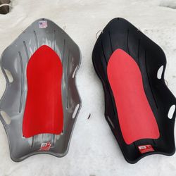 2 Snow Sleds For $15