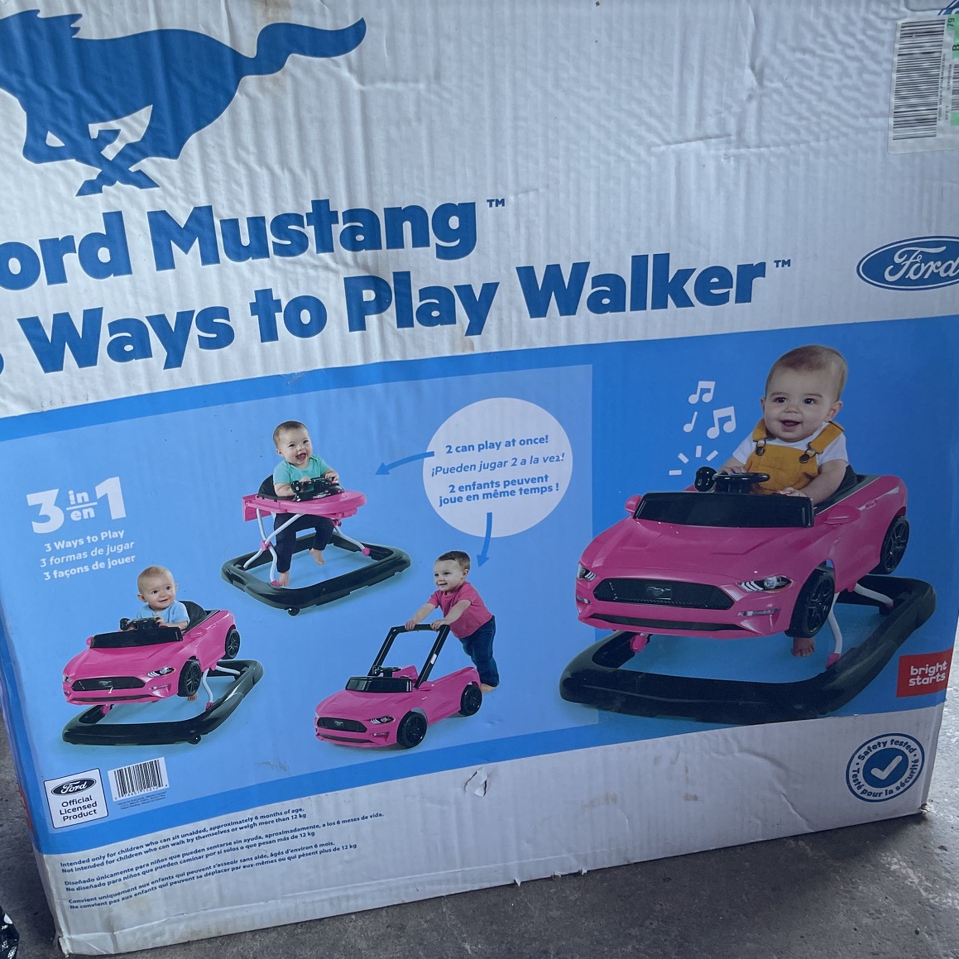 Ford Mustang Baby Walker