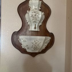 Vintage Wall Fountain / Decorative Wall Sconce