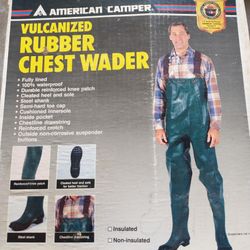 Vulcanized Waders