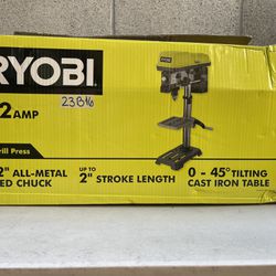 RYOBI 10 in. 5 Speed Drill Press