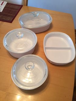 Corning ware French white