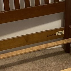 Ethan Allen Sleigh Bed Frame