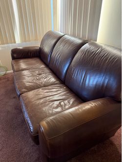 Leather Couch