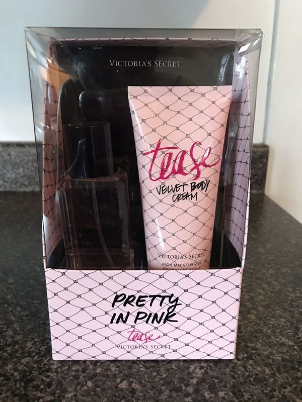 Victoria's secret pretty and pink tease gift set