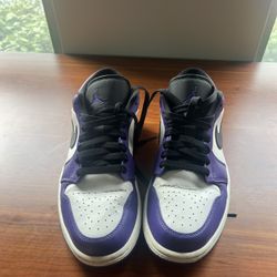 Jordan 1 Low Purple 