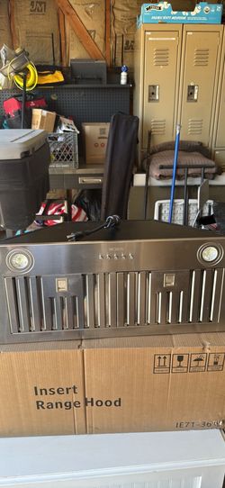 36 inch Insert range hood stainless steel