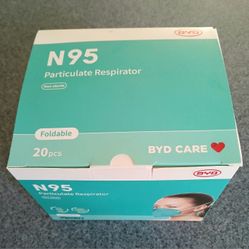 Brand New Boxes of N95 Respirator Face Masks