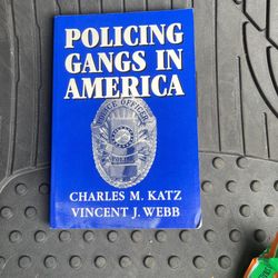Policing Gangs In America