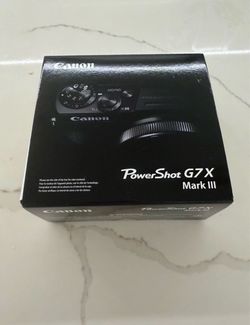 Brand new Canon PowerShot G7X Mark III 4K UHD 20.1MP f/2.8 Digital Camera - Black US fashion