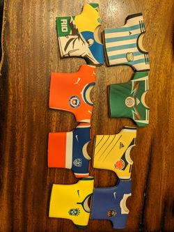 Bottle Soccer Koozie