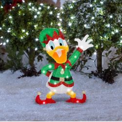 Disney Donald Duck Christmas Yard Decoration 