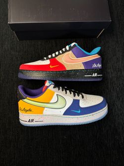 NIKE AIR FORCE 1 LOW WHAT THE LA SIZE 11 MENS