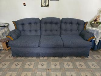 Tufted couch