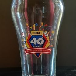 IHOP Coca Cola Anniversary Glass 