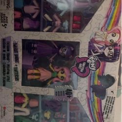 My Little Pony Equestria Girls Fashion Squad Fluttershy & Twilight Sparkle Mini Doll Set