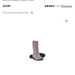 Girls Cowboy Boots, Size 11 