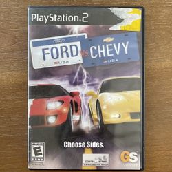 Sony PlayStation Ps2 Ford Vs Chevy