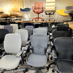 40% TO 50% OFF RETAIL!🔥STEELCASE CHAIRS - LEAP V2 - GESTURE - AMIA - THINK V2  - SIENTO - SERIES 2 FABRIC/LEATHER OPTIONS  PICK-UP- DELIVERY - SHIP