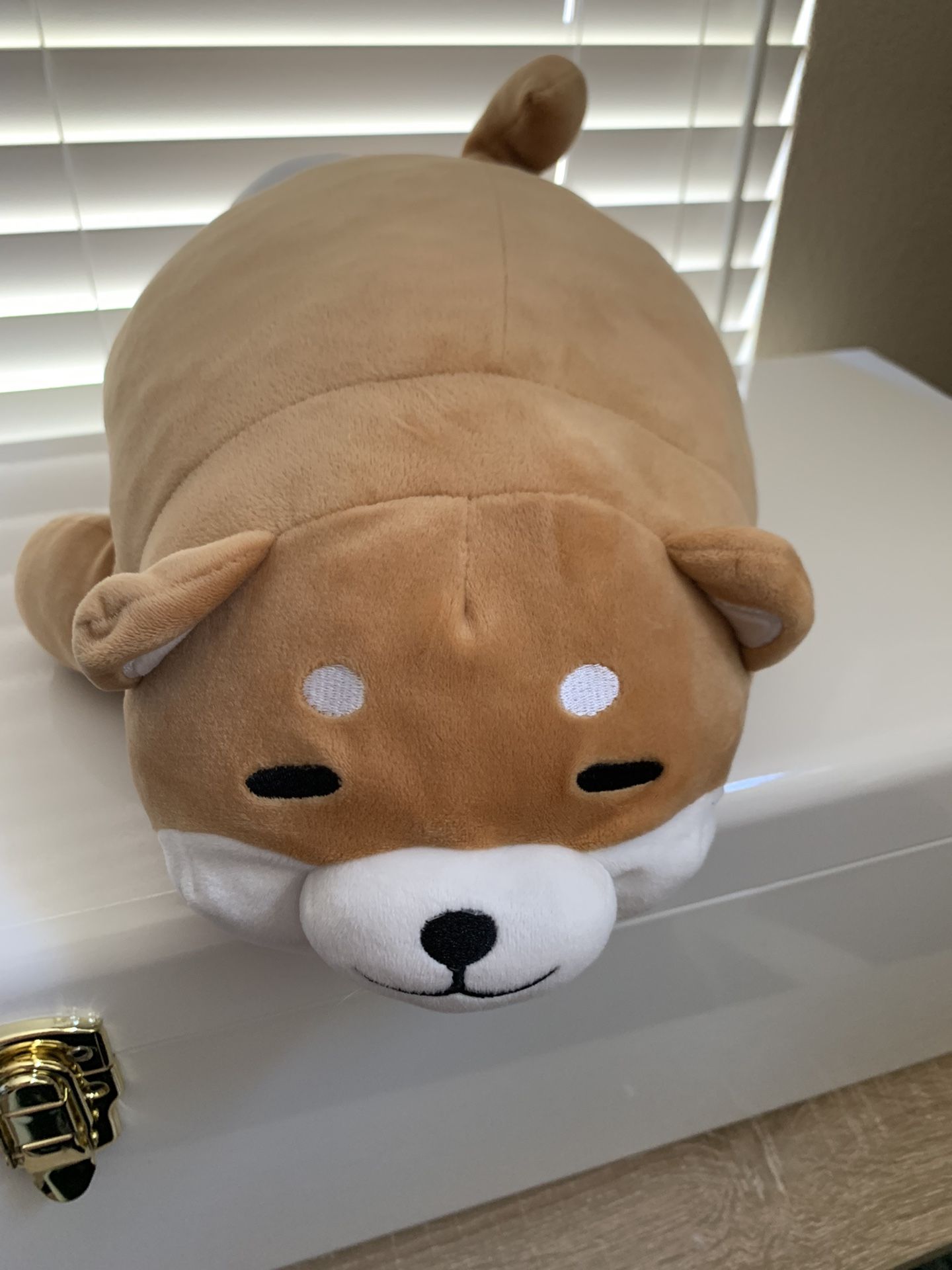 22 Inch Stuffed Animal Shiba Inu Plush Toy Anime Corgi Plush Dog Soft Pillow