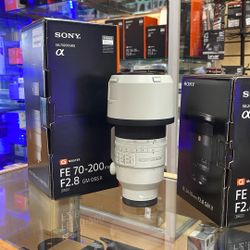 Sony FE 70-200mm F2.8 Mark II. Like New 