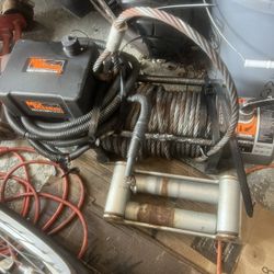 Winch Last Complete Para Trailer De Mover Carro O Grua 