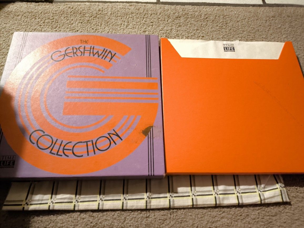 The Gershwin Collection OOP Vinyl LP Collection Time Life Records Rare 6 Vinyl