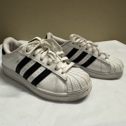 Original  Adidas Shell Toe Superstar 12.5 Kids  Toddler Unisex  ART FU7714 White Shoes 5$ cash 