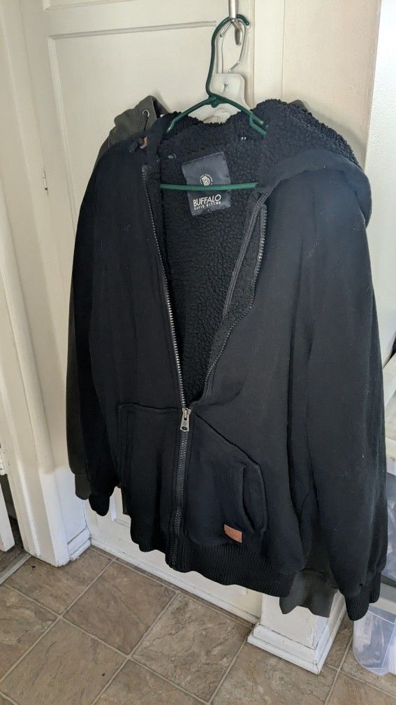 Men's Sherpa Jackets Two Of Them Brand New Never Worn Extra Large