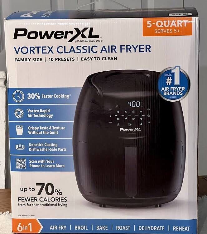 power air fryer xl 5 quart