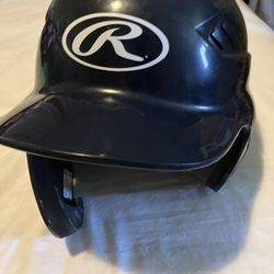Navy Blue Youth Rawlings  Baseball Helmet 