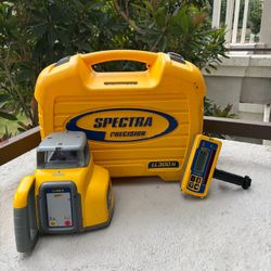 Trimble Spectra Precision LL300N Automatic self leveling Rotary Laser w/ HL450 Receiver