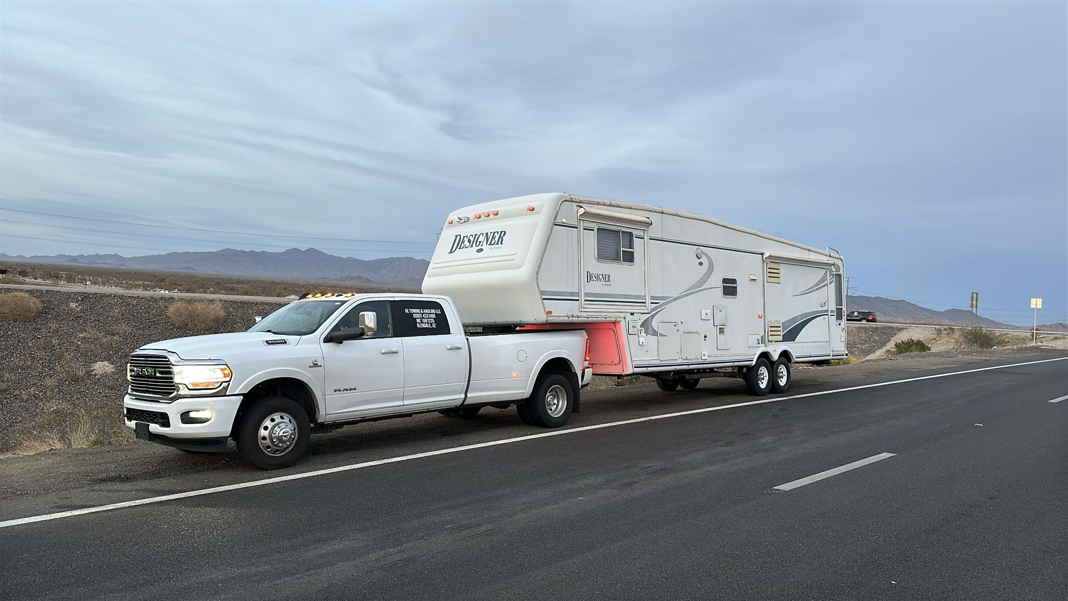 5th Wheel Rv Trailer transport