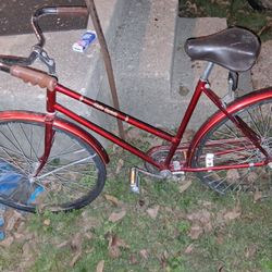 Women's free spirit bike Red 16in 